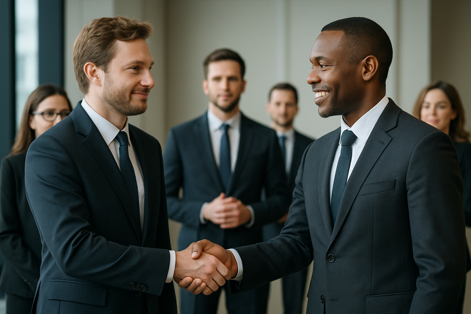 OFFICE HANDSHAKE